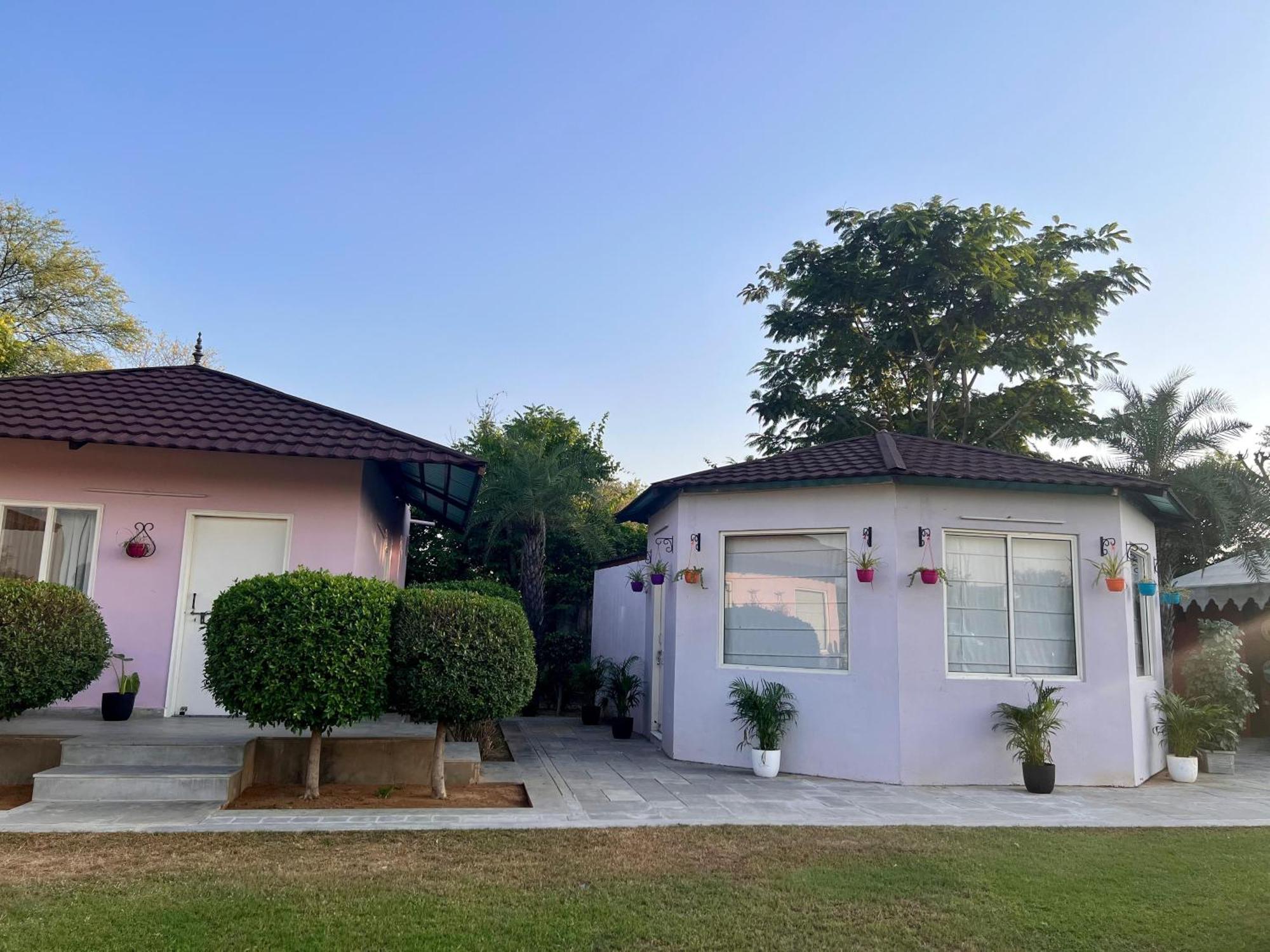 Gazibo Elegant Farm Stay With Swimming Pool 斋浦尔 外观 照片