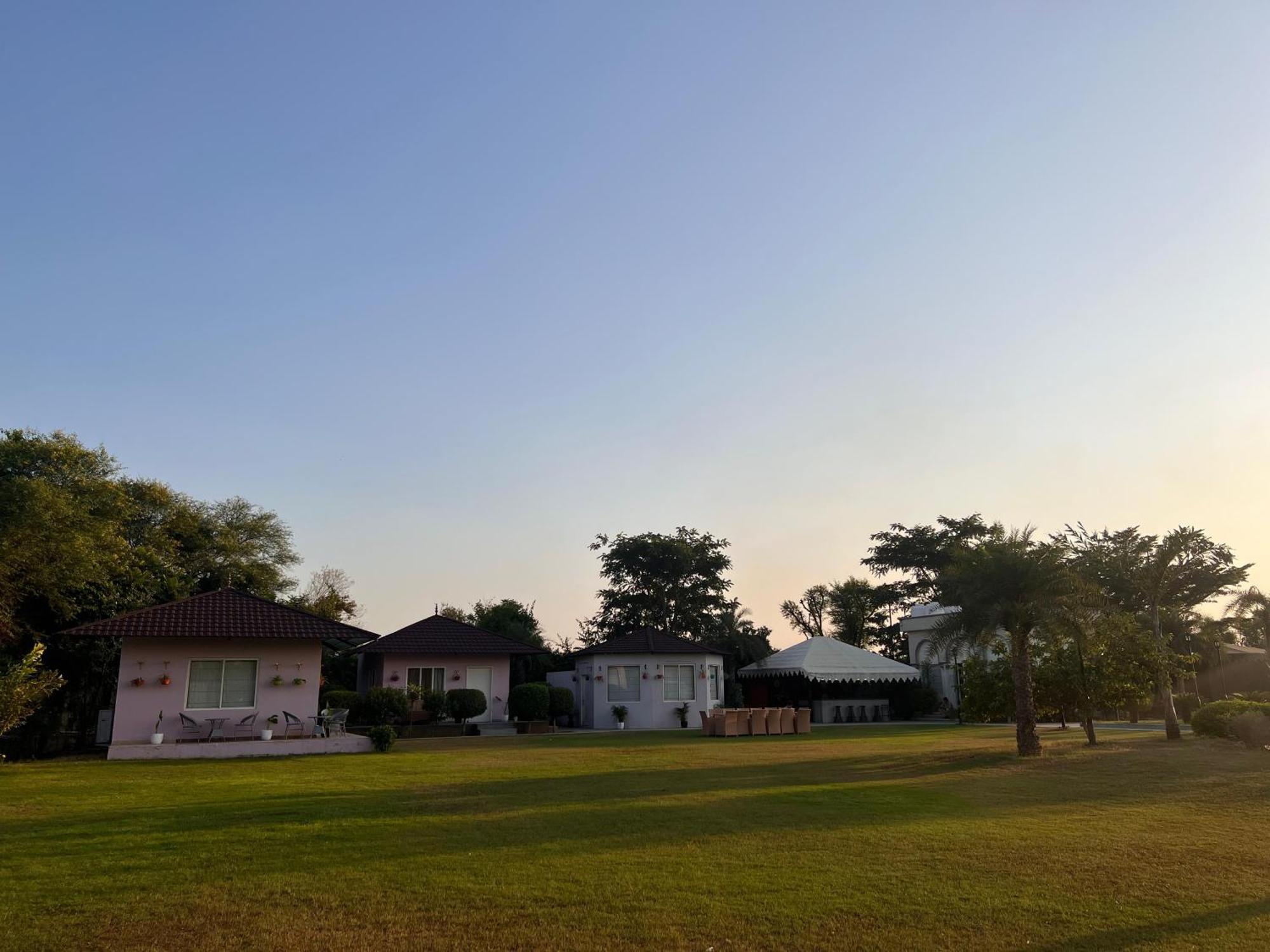 Gazibo Elegant Farm Stay With Swimming Pool 斋浦尔 外观 照片